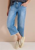 light blue washed