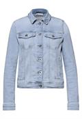 light blue washed