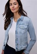 light blue washed