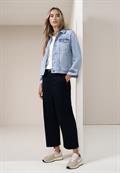 light blue washed