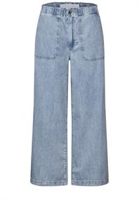 light blue washed