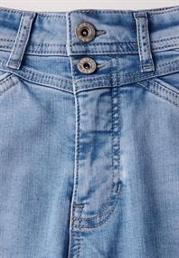 light blue washed