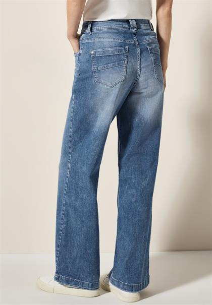 light blue washed