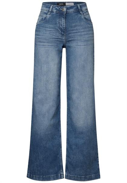 light blue washed