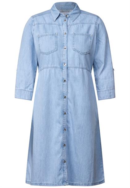 light blue washed