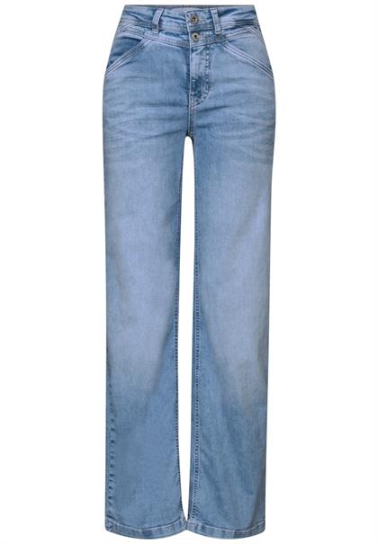 light blue washed