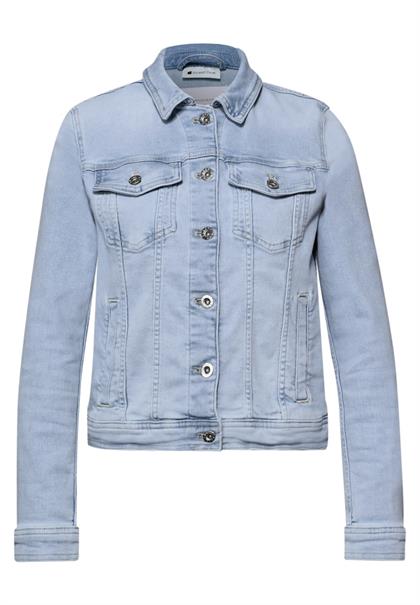 light blue washed