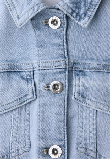 light blue washed