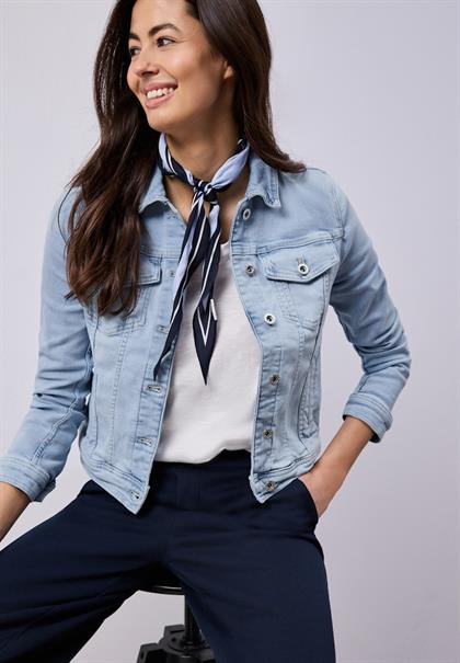 light blue washed