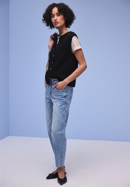 light blue washed