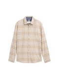 light cashmere tonal check