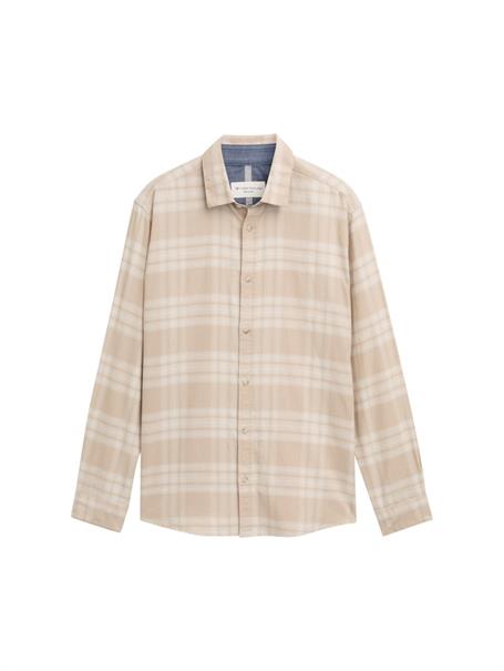 light cashmere tonal check