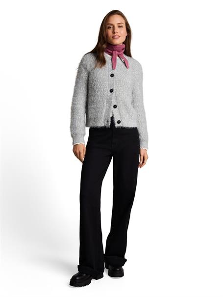 light grey knit structure