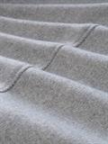 light grey melange twill