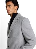 light grey melange twill