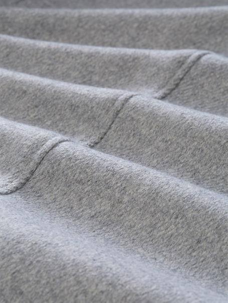light grey melange twill