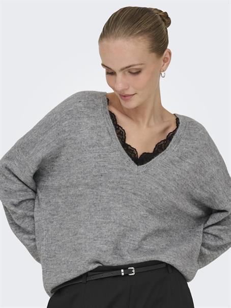 light grey melange