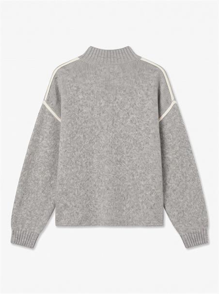 light grey melange