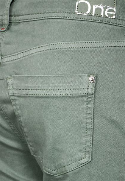 light soft olive washed