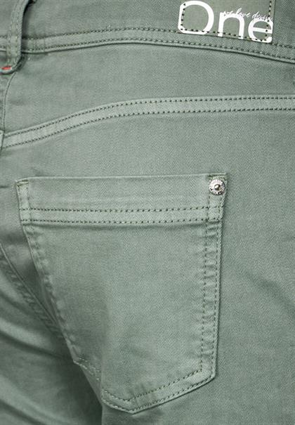 light soft olive washed