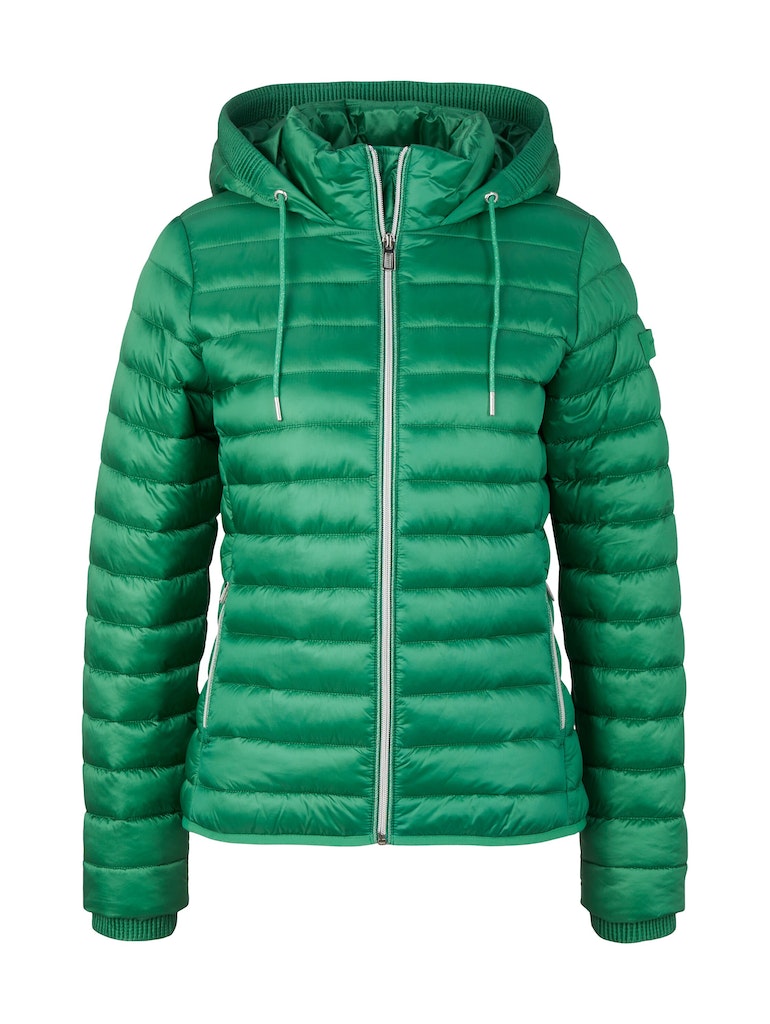 online kaufen Kapuze Tom mit kurz vivid Damen leaf green bei bequem Tailor Lightweight Jacke Jacke