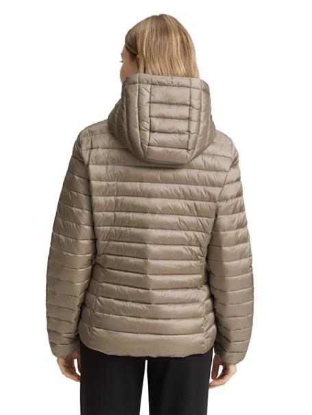 Lightweight Steppjacke mit Kapuze smoke olive