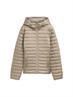 Lightweight Steppjacke mit Kapuze smoke olive