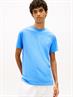 Linear Logo Slim Crew Neck T-Shirt blue twilight