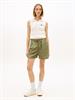 Linen Blend Five-Pocket Shorts bay leaf