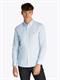 LINEN BLEND SOLID RF SHIRT breezy blue