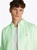 LINEN BLEND SOLID RF SHIRT opal green