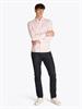LINEN BLEND SOLID RF SHIRT pink lily