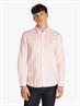 LINEN BLEND SOLID RF SHIRT pink lily