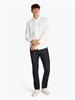 LINEN BLEND SOLID RF SHIRT th optic white