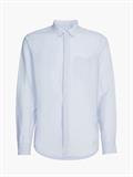 LINEN COTTON REGULAR SHIRT light blue