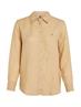 LINEN RELAXED SHIRT LS harvest wheat