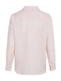 LINEN RELAXED SHIRT LS whimsy pink
