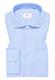 Linen Shirt Twill Langarm azurblau