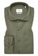 Linen Shirt Twill Langarm khaki