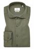 Linen Shirt Twill Langarm khaki