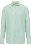Linen Shirt Twill Langarm lime