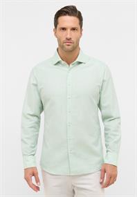 Linen Shirt Twill Langarm lime