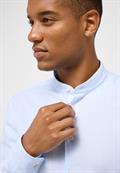 Linen Shirt Twill Langarm pastellblau