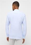 Linen Shirt Twill Langarm pastellblau