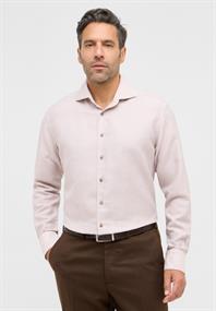 Linen Shirt Twill Langarm sand