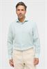 Linen Shirt Twill Langarm türkis
