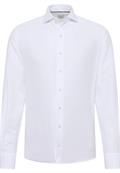 Linen Shirt Twill Langarm weiß