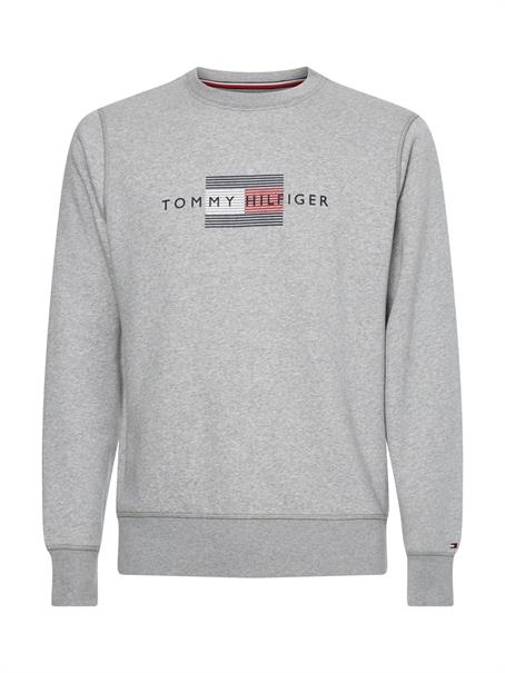 LINES HILFIGER CREWNECK light grey heather