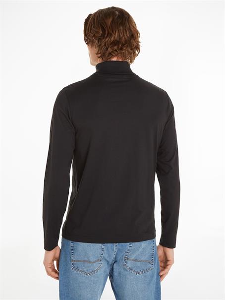 LIQUID TOUCH LS ROLL NECK ck black