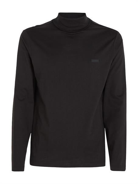 LIQUID TOUCH LS ROLL NECK ck black